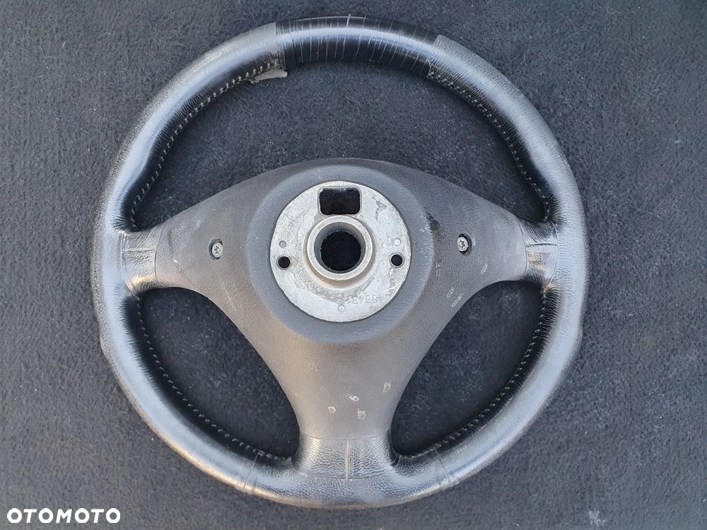 KIEROWNICA S-LINE AUDI A4 B5 A6 C5 SKÓRZANA TRÓJRAMIENNA KOMPLETNA PODUSZKA AIRBAG ORYGINAŁ 4B0124A 4B0419091E 8D0880201H - 7