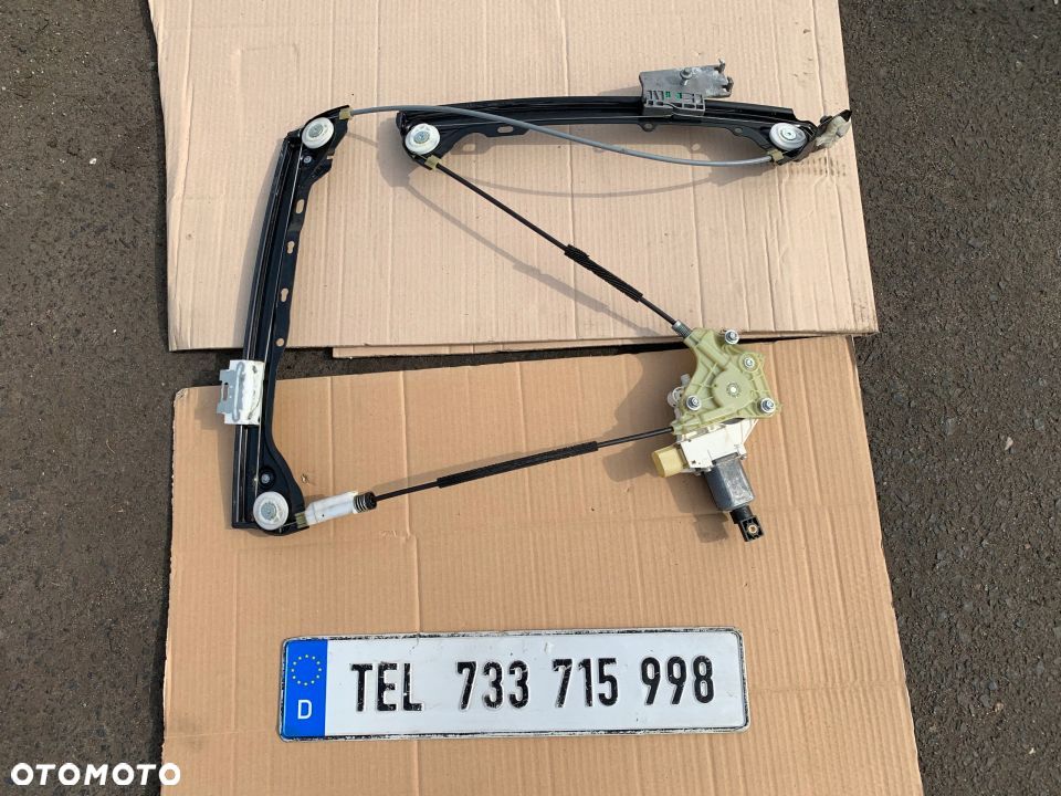 MECHANIZM SIŁOWNIK SZYBY LEWEJ BMW E92 E93 - 1