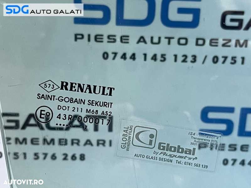 Geam Sticla Culisant Usa Portiera Dreapta Renault Megane 2 Cabrio Decapotabil 2002 - 2008 - 2