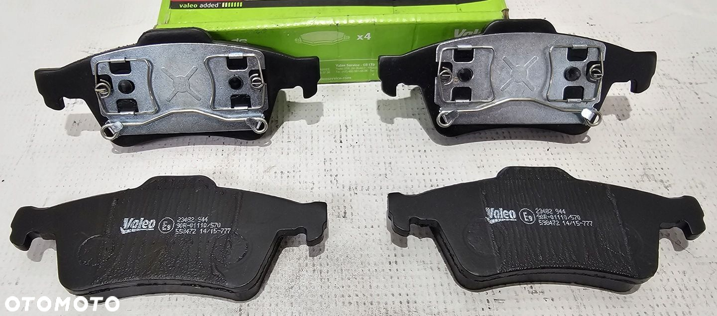 NOWE KLOCKI HAMULCOWE TYŁ RENAULT / FORD / SAAB / OPEL / NISSAN - 598472 - 4