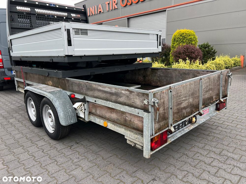 Humbaur HIRTH AT 2000 PRZYCZEPA DWUOSIOWA BURTOWA NISKOPODŁOGOWA - 3