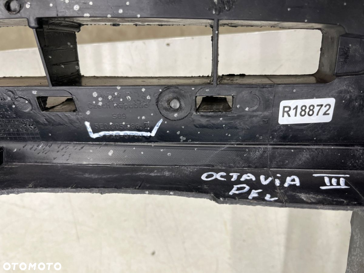 Pas przedni Skoda Octavia 3 III 12-16r. 2.0 TDi 1.8 TSi wzmocnienie czołowe ramka chłodnic okular - 14