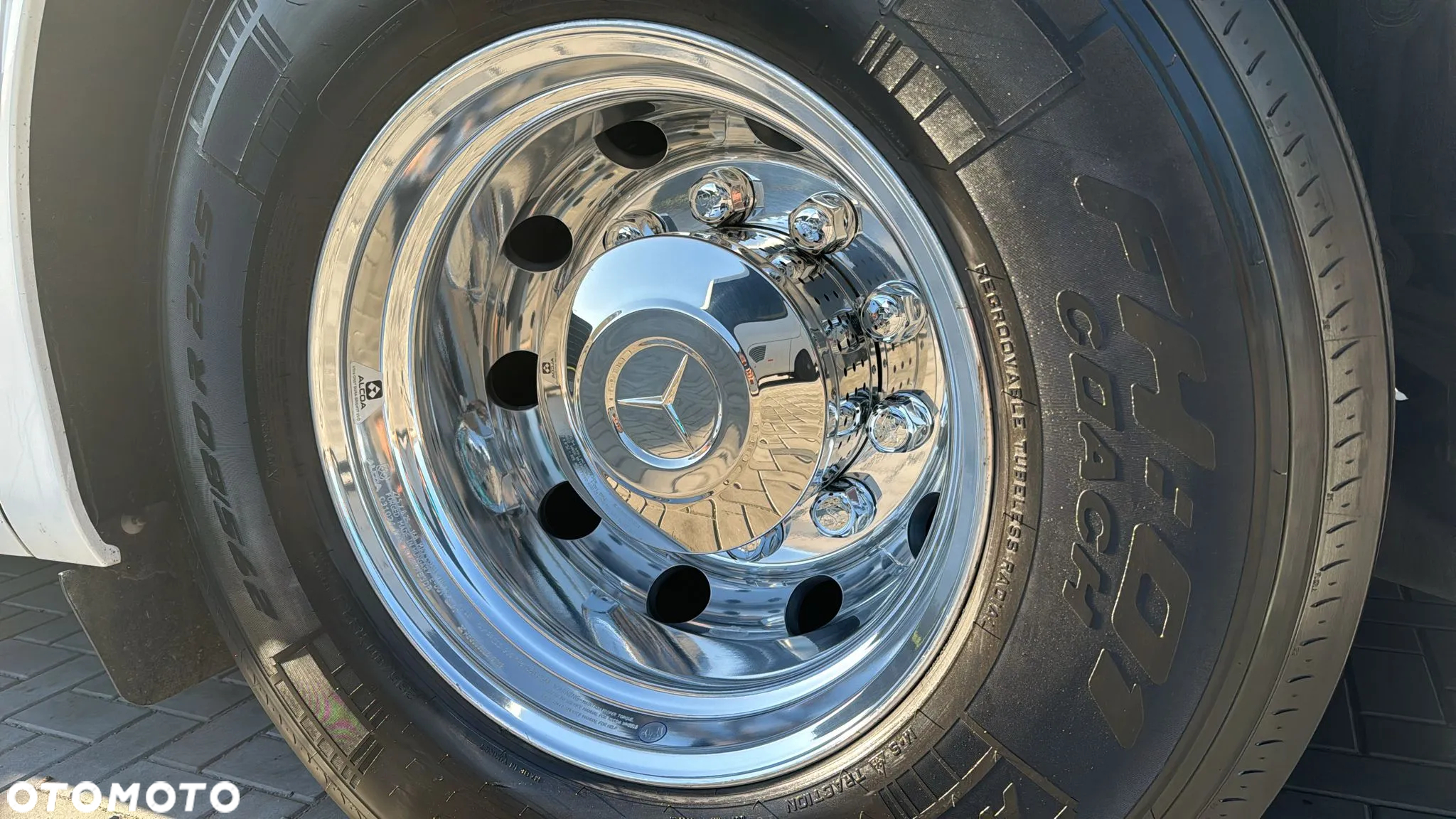 Felga ALCOA do AUTOBUS / 22,5 x 8,25 / ET 146 / Aluminiowe felgi / DB / RABATY do 25,-EUR / szt !! - 20