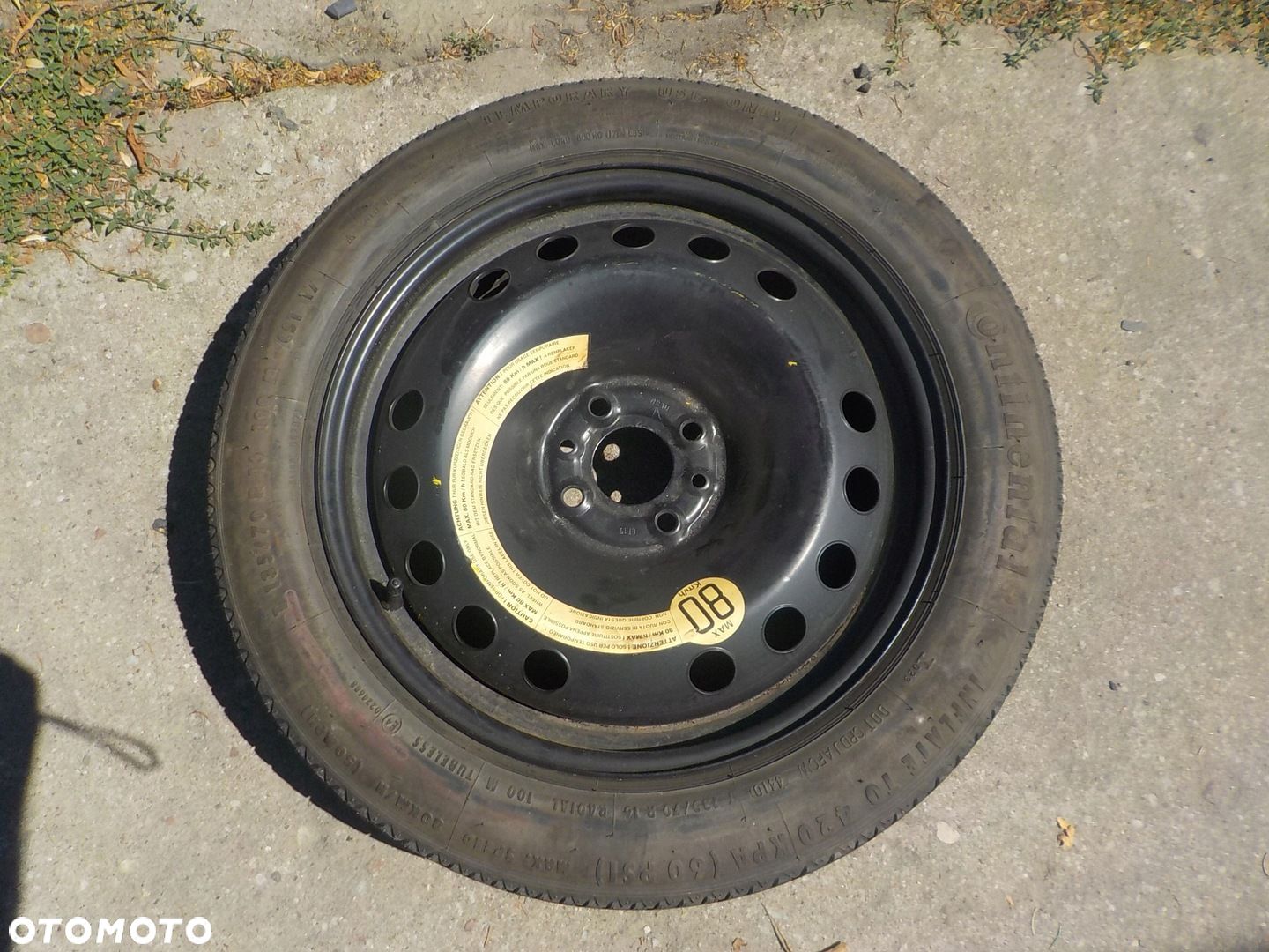 FIAT BRAVO II MITO DOJAZDÓWKA R16 4x98 135/70/16 - 1