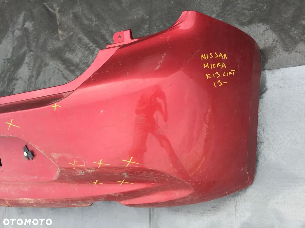 NISSAN MICRA K13 LIFT 2013- ZDERZAK TYLNY TYŁ LAMPA LAMPKA PRZECIWMGIELNA ZDERZAKA - 6