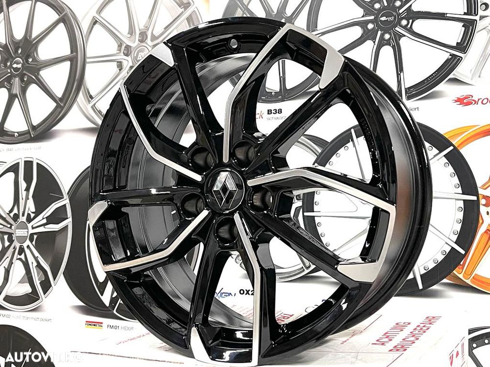 Jante Renault Arkana, Captur new, Espace, Megane, Laguna, Kadjar, Koleos, Scenic, Talisman, noi, 18 inch - 3