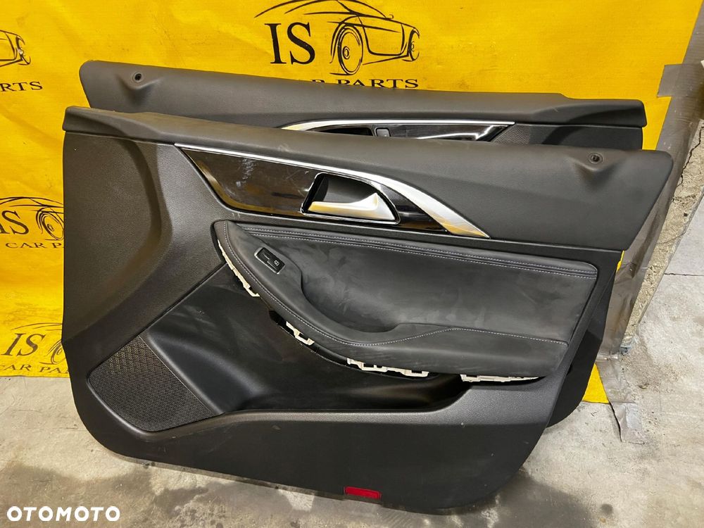 KOMPLET FOTELE WNĘTRZE KANAPA BOCZKI INFINITI Q30 QX30 SKÓRA ALCANTARA - 11