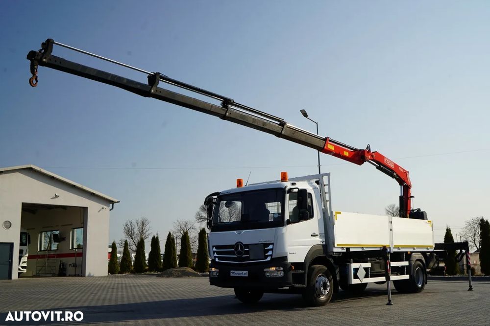 Mercedes-Benz ATEGO / 16 30 / E6 / CUTIE DE VITEZE + HDS FASSI F 155 / ADR / RADIO CONTROL - 1