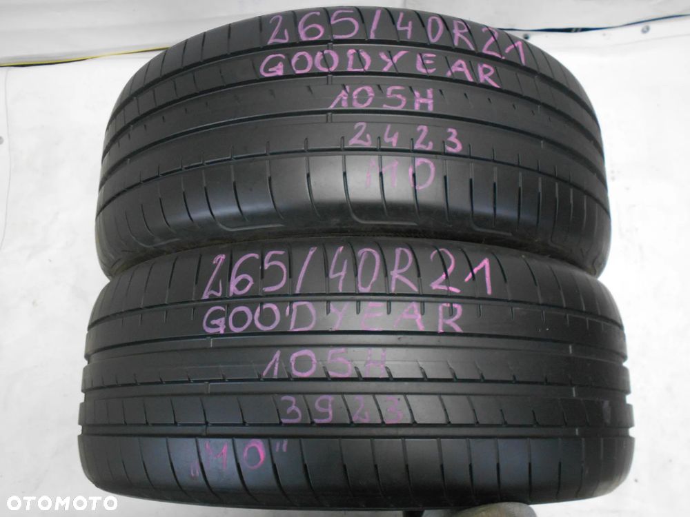 OPONY 265/40R21 GOODYEAR EAGLE F1 ASYMMETRIC 5 MO DOT 3923 7MM