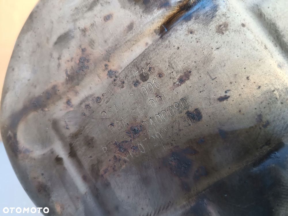 opel grandland x 17r- 1.5 cdti katalizator dpf fap 9822400080 k746 peugeot - 3