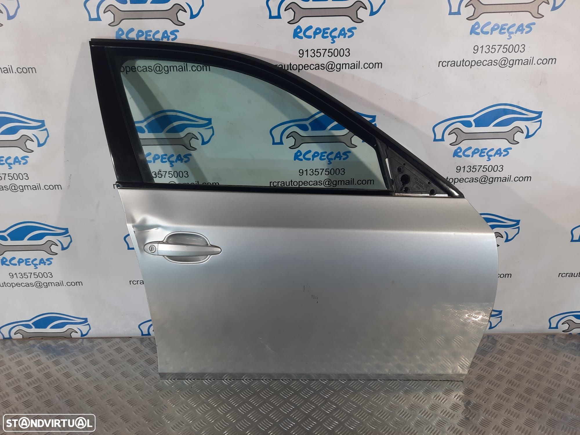 PORTA PORTAS FRENTE FRONTAL DIREITA BMW 41517202340 7202340 BMW SERIE 5 E60 E61 FECHO ELEVADOR MOTOR PUXADOR VIDRO - 1