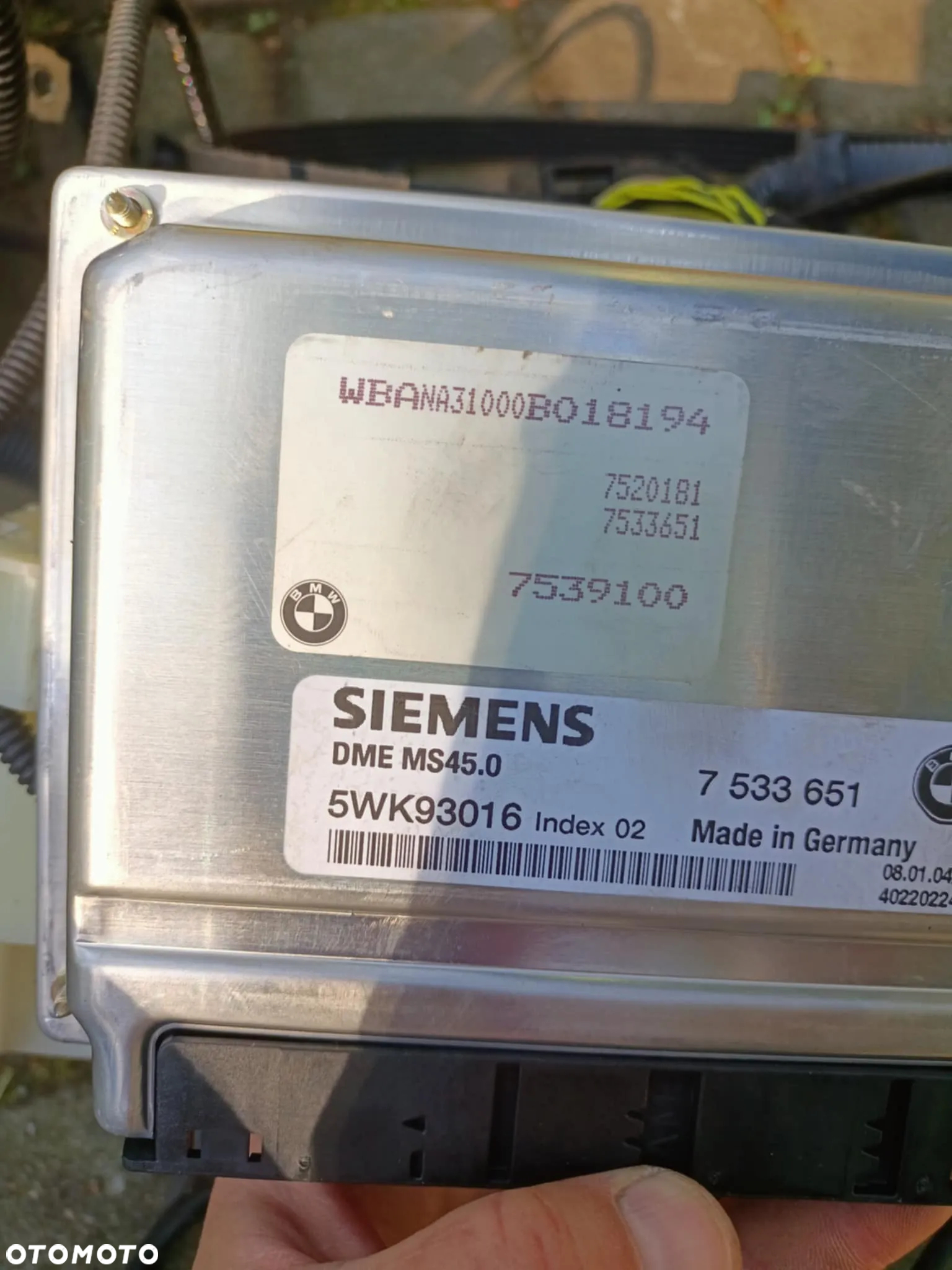 Wiązka silnika kolektor ssący Disa BMW E60 E61 M54B25 M54B22 2.2 2.5 Europa - 2