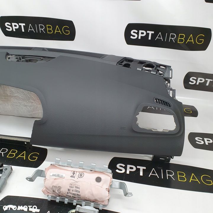RENAULT KADJAR DESKA ROZDZIELCZA KONSOLA KOKPIT PULPIT PODUSZKI AIRBAG AIR BAG PASY KIT SET - 4
