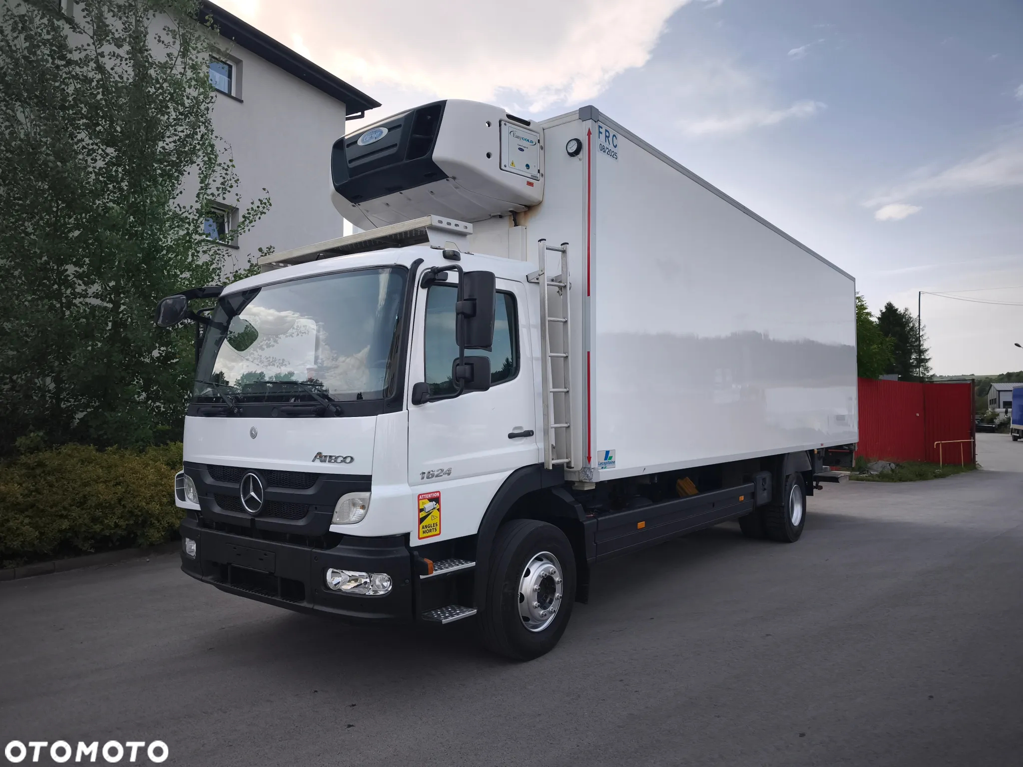 Mercedes-Benz Atego 1624  rama do zabudowy - 2