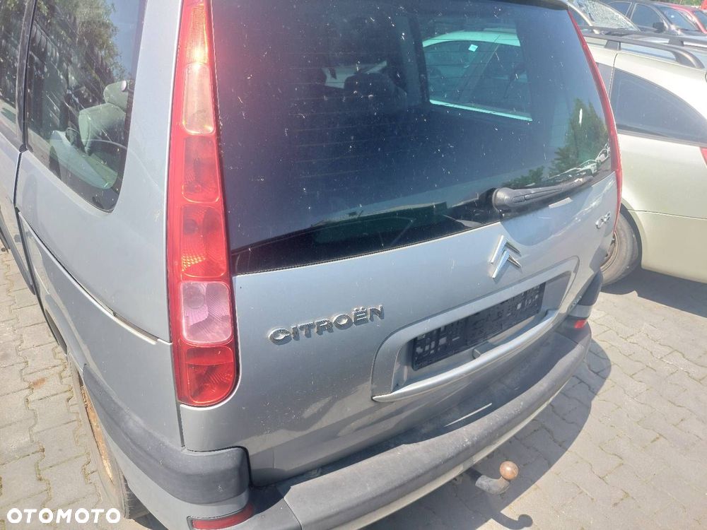 KOMPLETNY TYŁ CITROEN C8 PRZED LIFTEM EBRH KLAPA BAGAŻNIKA ZDERZAK LAMPY - 1