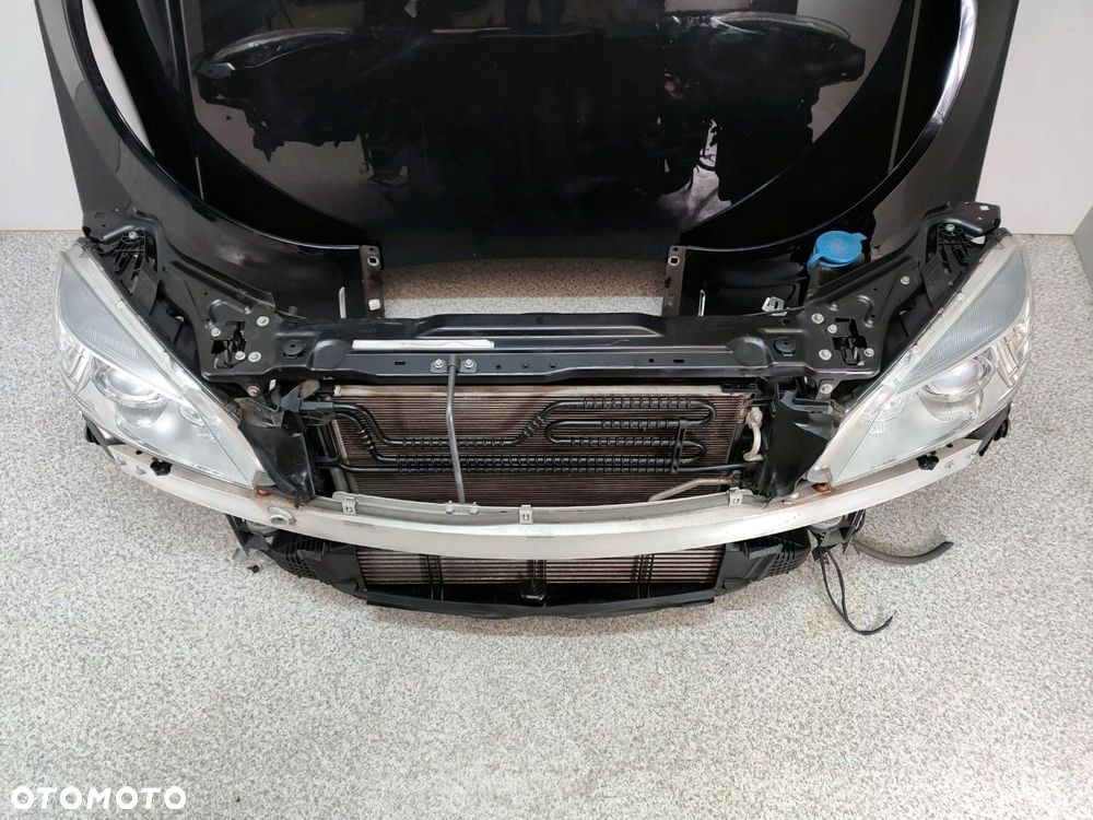 MERCEDES C W204 ZDERZAK AMG MASKA BŁOTNIK LAMPY BI XENON CHŁODNICE PAS - 9