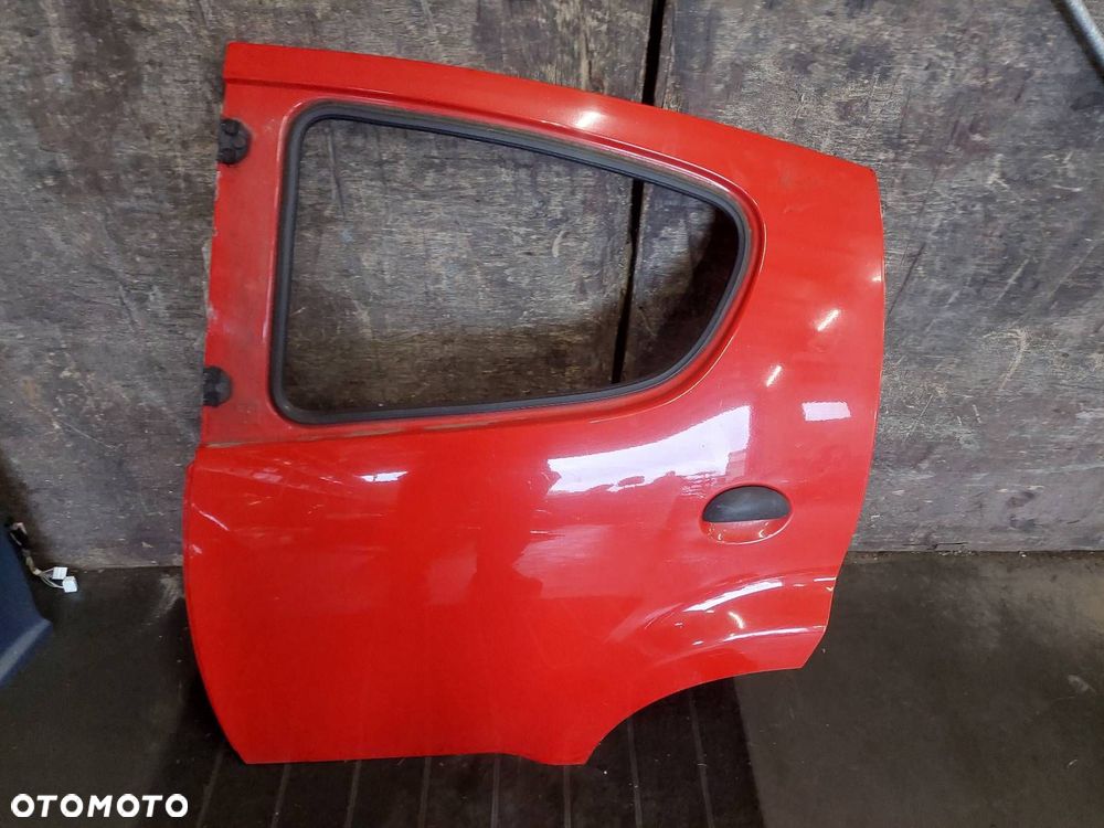 DRZWI KOMPLETNE LEWY TYŁ PEUGEOT 107 I KJH - 3
