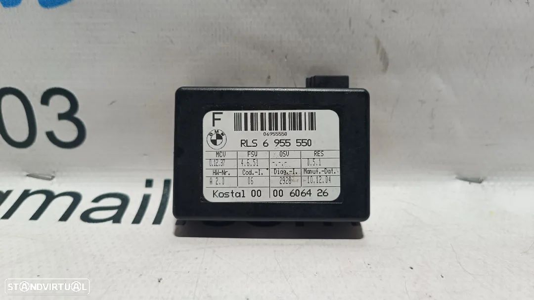 CENTRALINA MODULO SENSOR CHUVA PARABRISAS BMW SERIE 1 E81 61356955550 6955550 R55 CLUBMAN R55 LCI R56 R56 LCI R57 R57 LCI E81 E82 E87 E87 LCI E88 SERIE3 E90 E90 LCI E91 E91 LCI E92 E93 SERIE 5 E60 LCI E61 LCI SERIE 6 E63 LCI E64 LCI SERIE 7 F01 F02 X5 E70 Z4 E89 - 1
