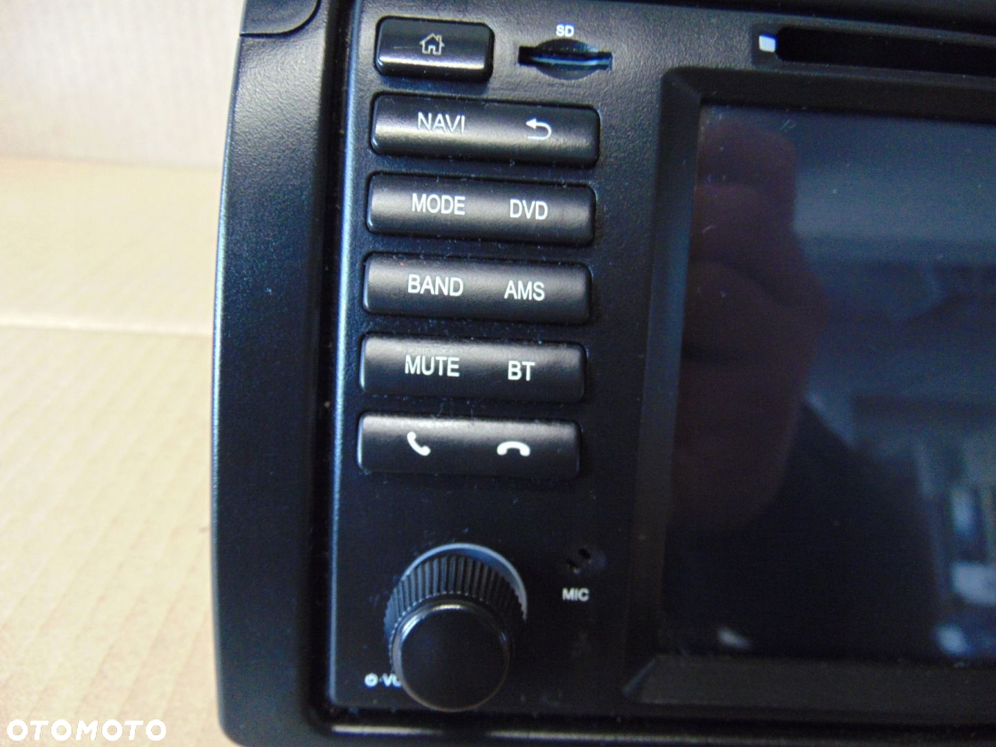 Radio A-Sure ZYE39 NAVI KARTA SD BT GPS AUX MP3 BMW 5 E39 DIN - 2