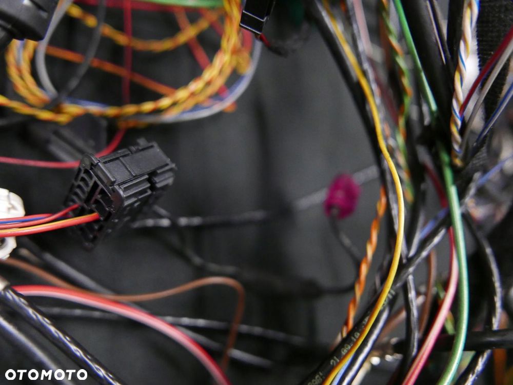 bmw f12 wiązka instalacja radia nawigacji 9247162 - 4