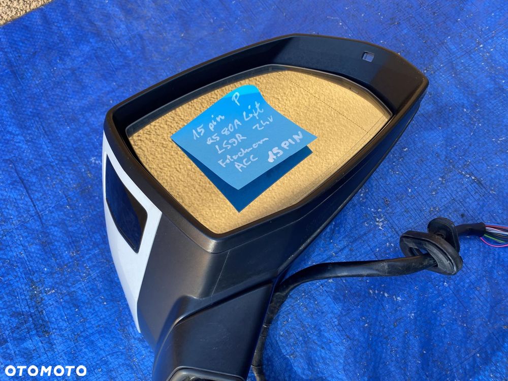 AUDI Q5 80A LIFT LS9R LUSTERKO PRAWE 15 PIN FOTOCHROM ASSYSTENT - 2