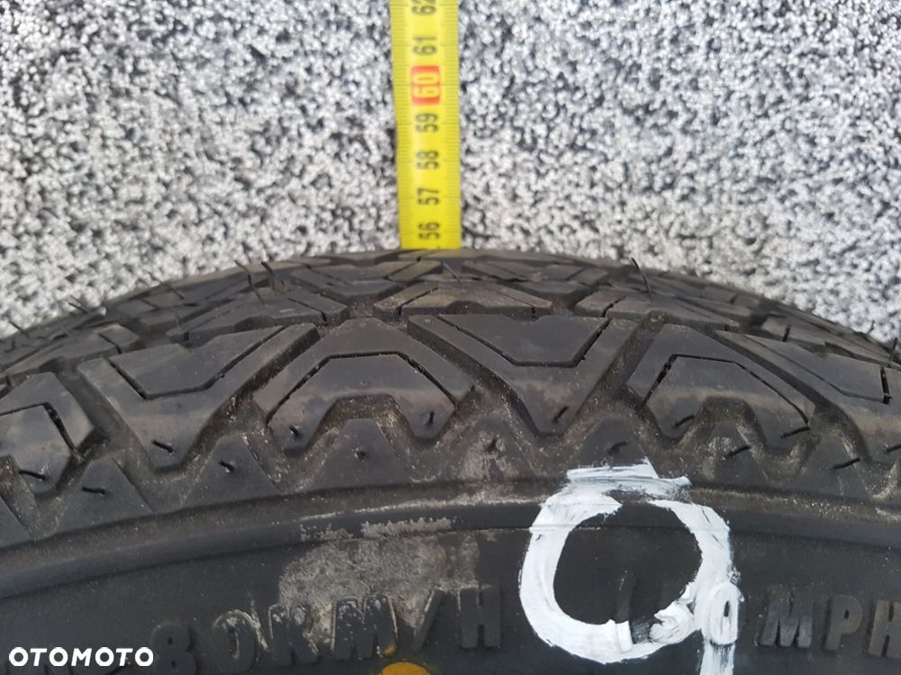 KOŁO DOJAZDOWE ZESTAW OPEL MERIVA B ASTRA H ZAFIRA B   5X110 115/70R16 - 7