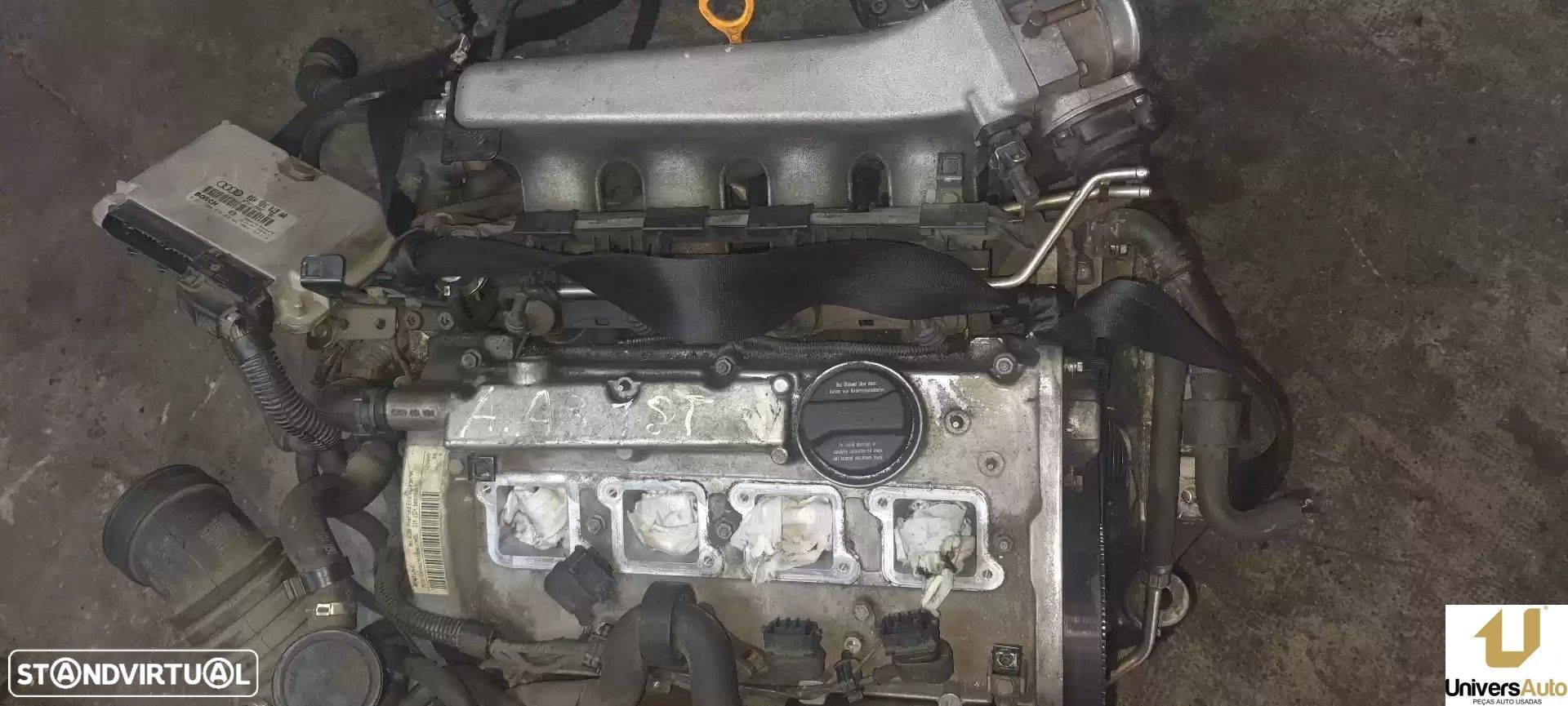 MOTOR COMPLETO AUDI A3 -AGU - 1