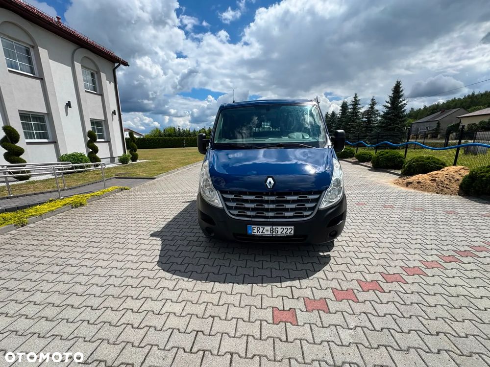 Renault MASTER L3 Klima Elektryka Wywrotka Kiper 3 stronny Doka Hak Brygadówka Serwis - 3