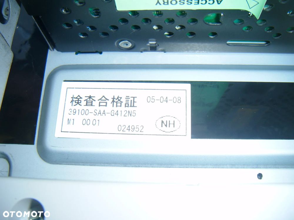 honad jazz II 05r  radio cd fabryczne - 3