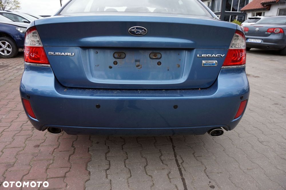 ZDERZAK TYLNY PDC LEGACY IV BL LIFT SEDAN 64Z  NIEBIESKI SUBARU 2006-2009 - 1