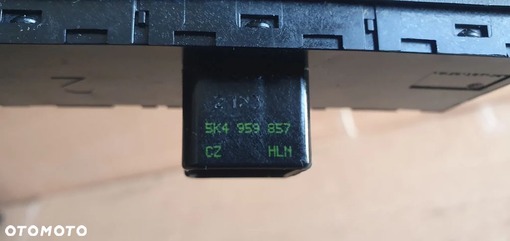 Przełącznik panel sterowania szyb VW Tiguan I Lift 5K4959857 - 6