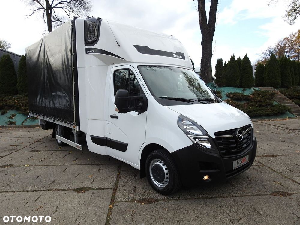 Opel MOVANO PLANDEKA 10 PALET WEBASTO TEMPOMAT KLIMATYZACJA LEDY PNEUMATYKA  165KM - 22