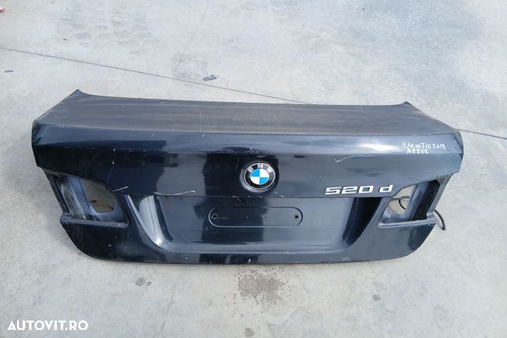 CAPOTA PORTBAGAJ BMW Seria 5 F10 [2009 - 2013] Sedan 525d MT (218 hp) - 1