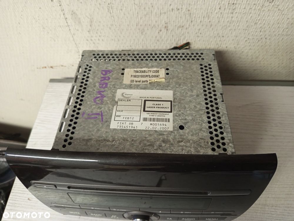 RADIO FABRYCZNE CD FIAT BRAVO II 735451941 - 3
