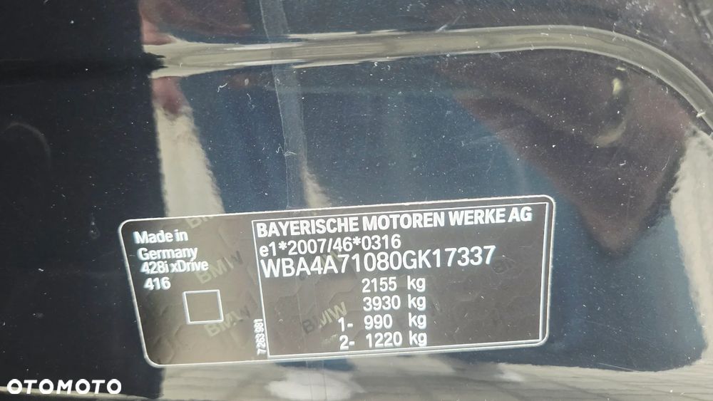 BMW Seria 4 428i xDrive M Sport - 25