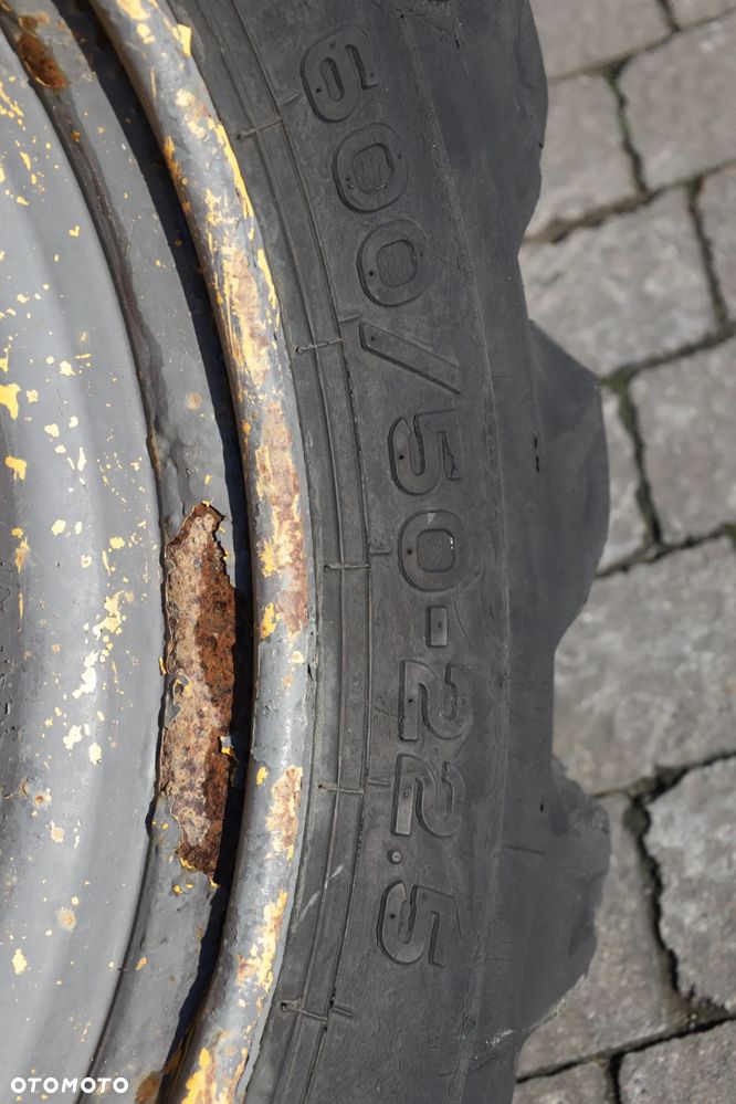 Koła R22.5 Nokian 600/50- 22.5 do koparki opony balony 20 płótna - 23