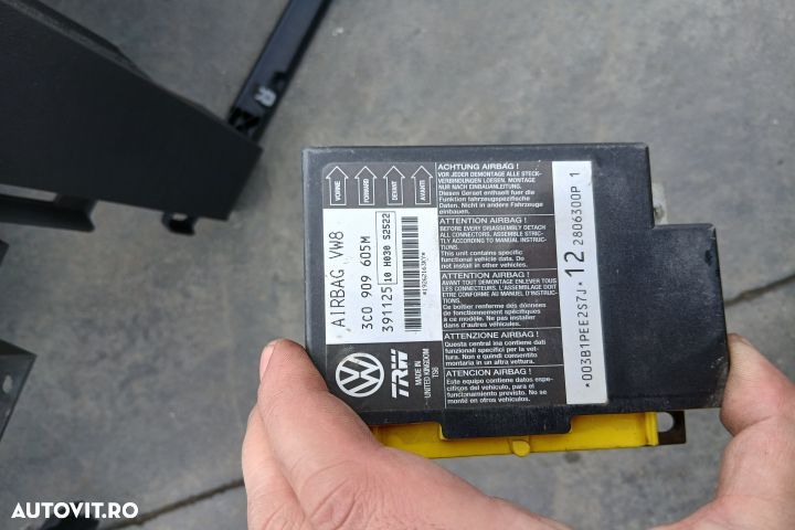 Kit airbag cu plansa de bord 3C0909605M 3C0880201BB 3C1857705F 3C1857 - 8
