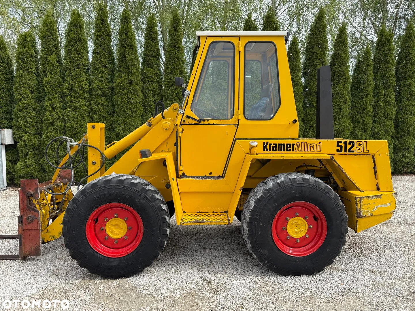 Kramer 512 SL / ŁADNA! / Z NIEMIEC / BARDZO ZWROTNA - DWIE OSIE SKRĘTNE / ORYGINAŁ / 418 318 420 520 312 320 - 31