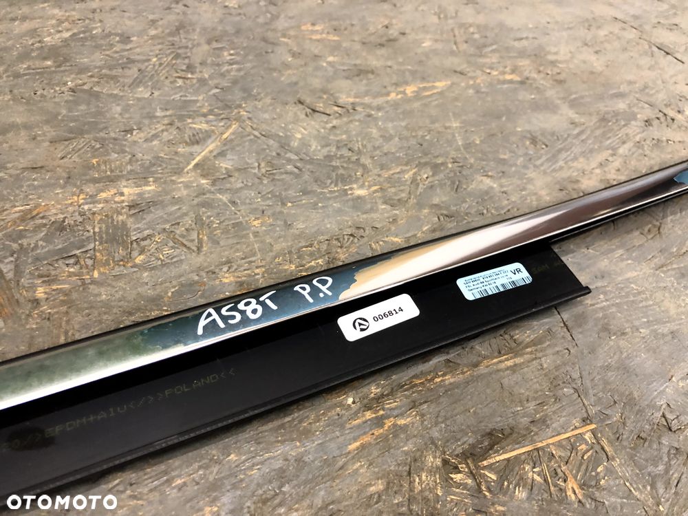 AUDI A5 8T LISTWA ZGARNIAJĄCA DRZWI PRZWY PRZÓD PRZEDNIA CHROM 8T8853284F - 4