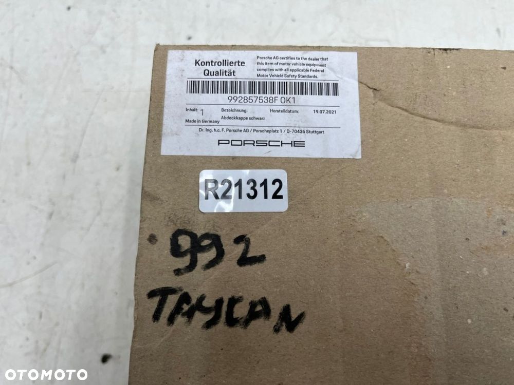 Obudowa lusterka Porsche 911 VIII Porsche 992 Carrera Taycan 19r.- NOWA prawa DOLNA osłona lusterka - 8