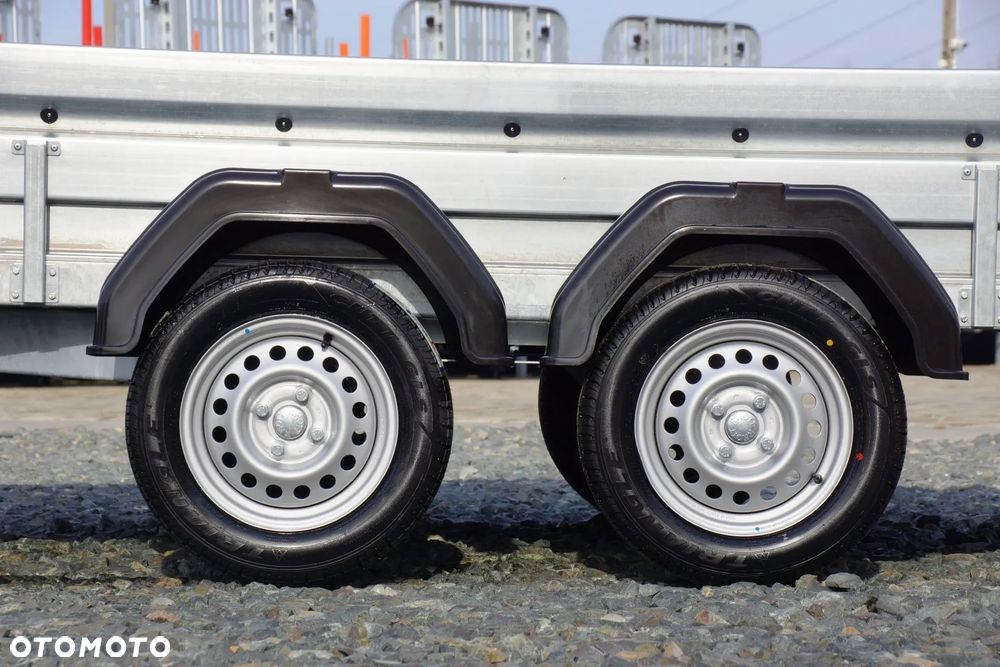 Zaslaw 2 osie, przyczepa towarowa MOCNA I SOLDNA DMC 750 KG - 23