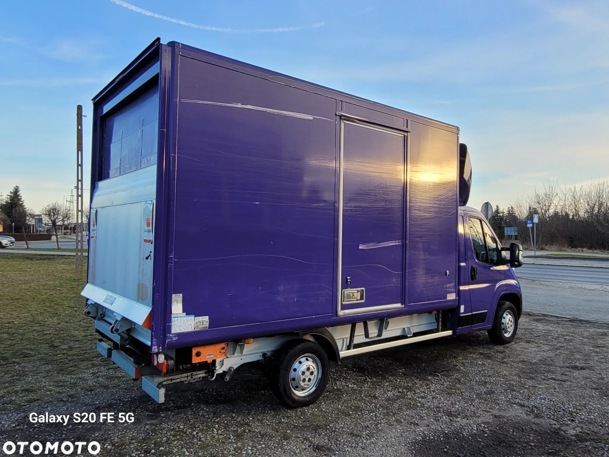 Fiat DUCATO 2018 ROK KONTENER + WINDA KLIMA - 4