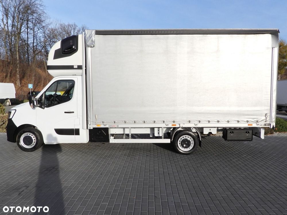 Renault MASTER PLANDEKA 10 PALET WEBASTO TEMPOMAT LEDY PNEUMATYKA KLIMATYZACJA  165KM - 10