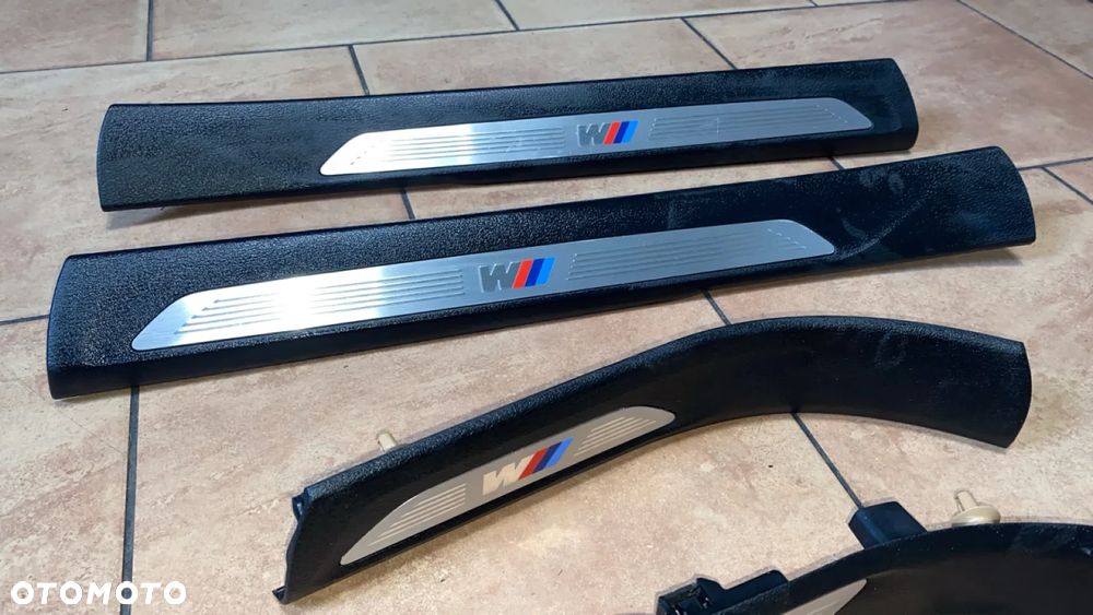 BMW X6 F16 LISTWY NAKŁADKI PROGOWE M-PAKIET 7284558 7284557 7382255 7382256 - 4