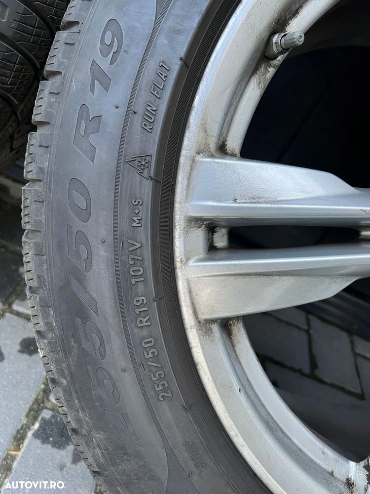 Set jante OEM BMW X5/X6 19' + anvelope iarnă Pirelli Scorpion Winter*RF - 8