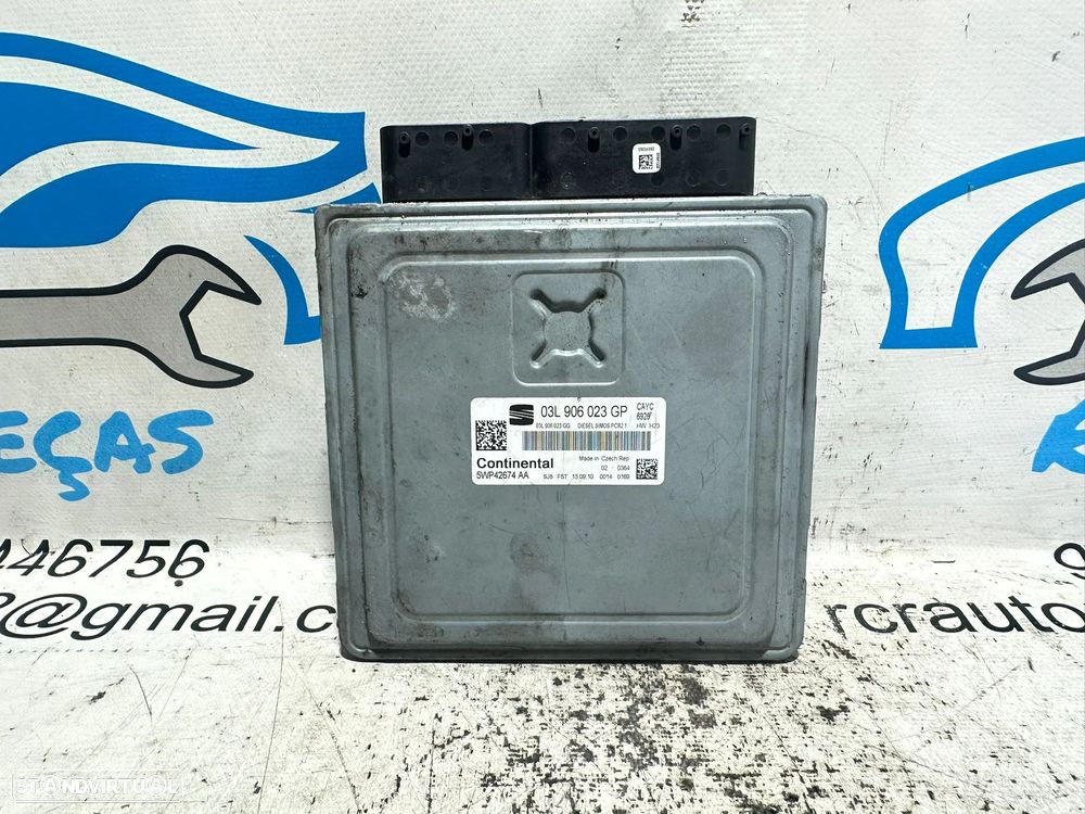 .Centralina Motor Original Continental Seat Leon CAY CAYC 1.6 TDi 03L906023GP 5WP42674AA PCR2.1 2009-2013 - 5