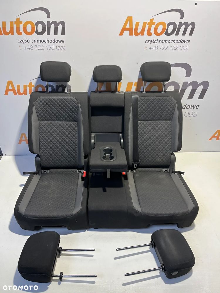 KANAPA TYŁ TYLNA VW TIGUAN II 16- zagłówki fotela przód - 1