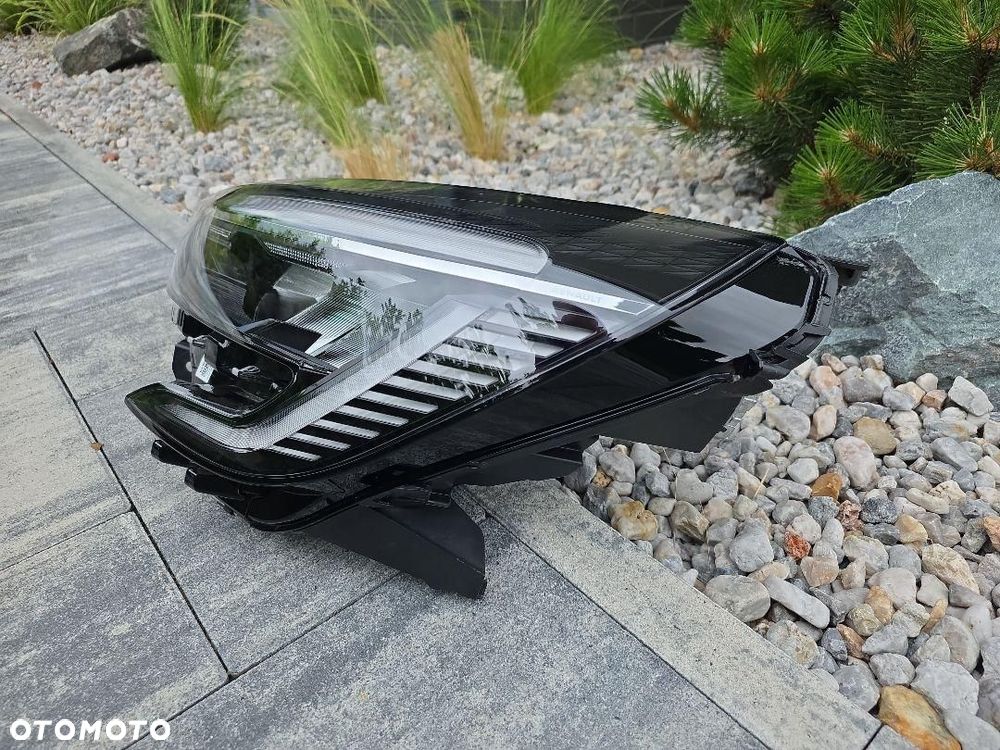 RENAULT CLIO 5 V Lampa lewa Kompletna Full Led 260607647R Długi Led Czarna - 4