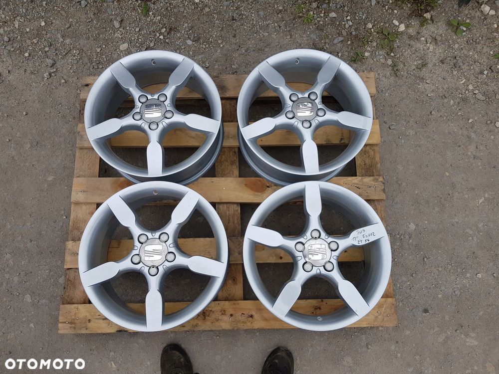 alufelgi seat leon toledo altea 5p0601025c 7.0'' x 17'' 5x112 et54 - 1