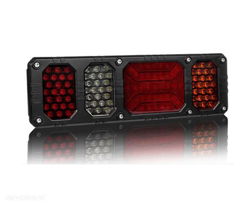 Lampa zespolona tylna z odblaskiem HEAVY DUTY TIR Naczepa 139 LED prawa